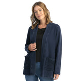 Mineral Washed Open Cardigan - M90