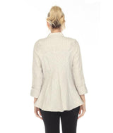 Textured Jacquard Jacket in Champagne- 6293J-CHG