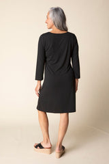 Core Travel Solid Greenwich Dress - 55992