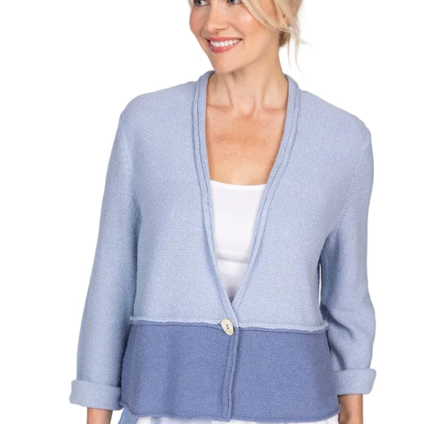 Color Block Two Toned Cardigan - 820701 – Shop My Fair Lady