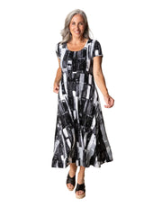 Core Travel Brushstroke Swing Dress - 57590