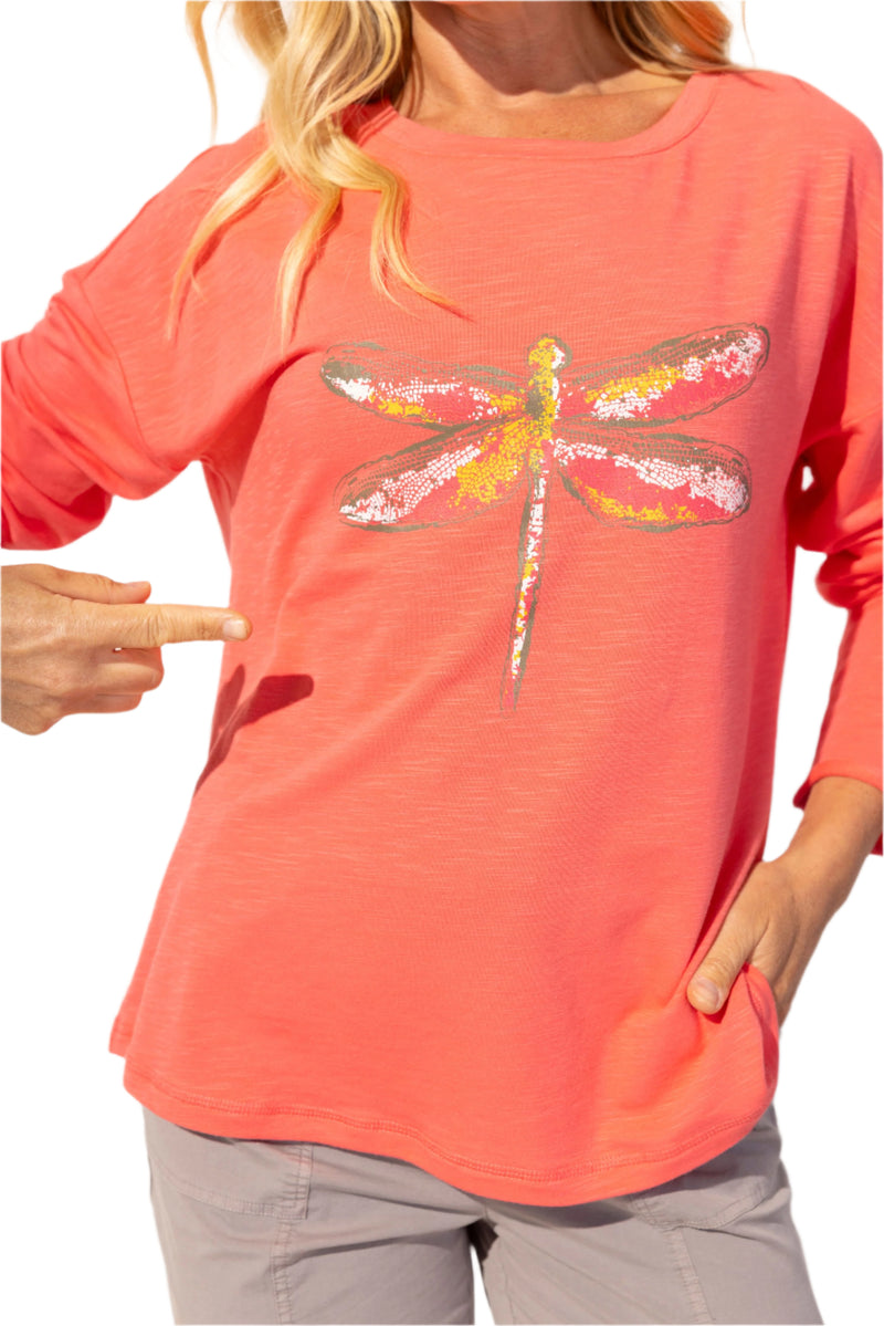 Dragonfly Soft Terry Pullover - 45601