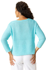 Easy Lightweight Cotton Blend Pullover - 83486