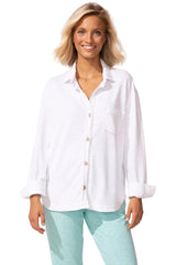 Modal Spandex Terry Shacket - 26895