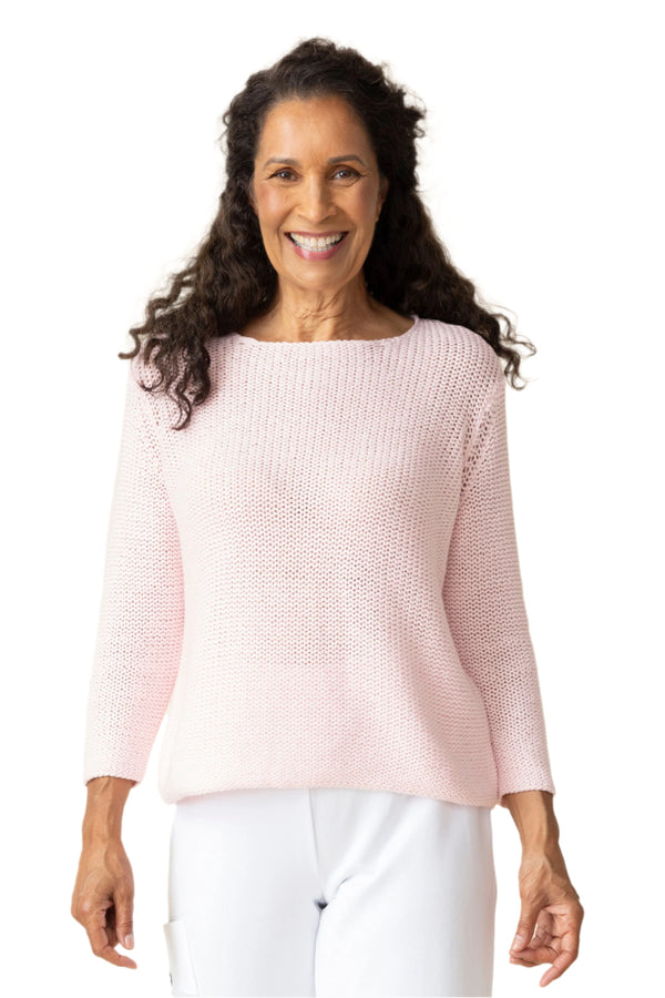 Easy Lightweight Cotton Blend Pullover - 83486