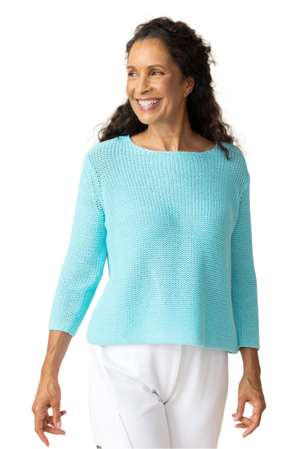Shoreside Lightweight Cotton Blend Pullover - 83486