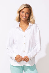 Modal Spandex Terry Shacket - 26895