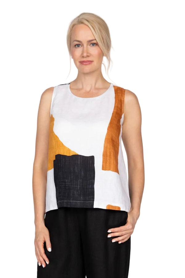 Flax Colorblock Sunset Tank - 262135