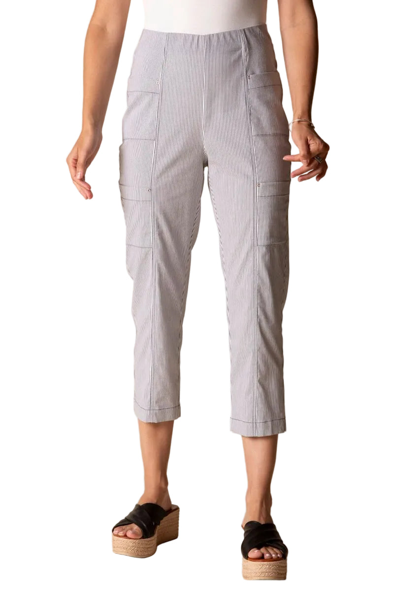 Cool Tech Stripe Seaside Capri - 18365