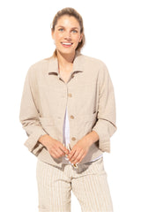 Vista Washed Cotton Beach Jacket - 43346