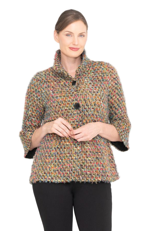 Multi-Color Tweed Jacket - 4980