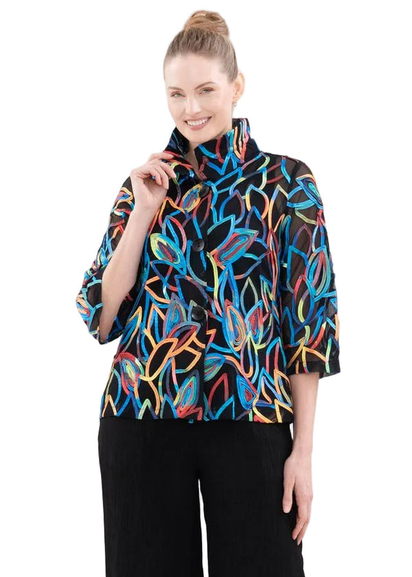 Multicolor Soutache Jacket  - 2475