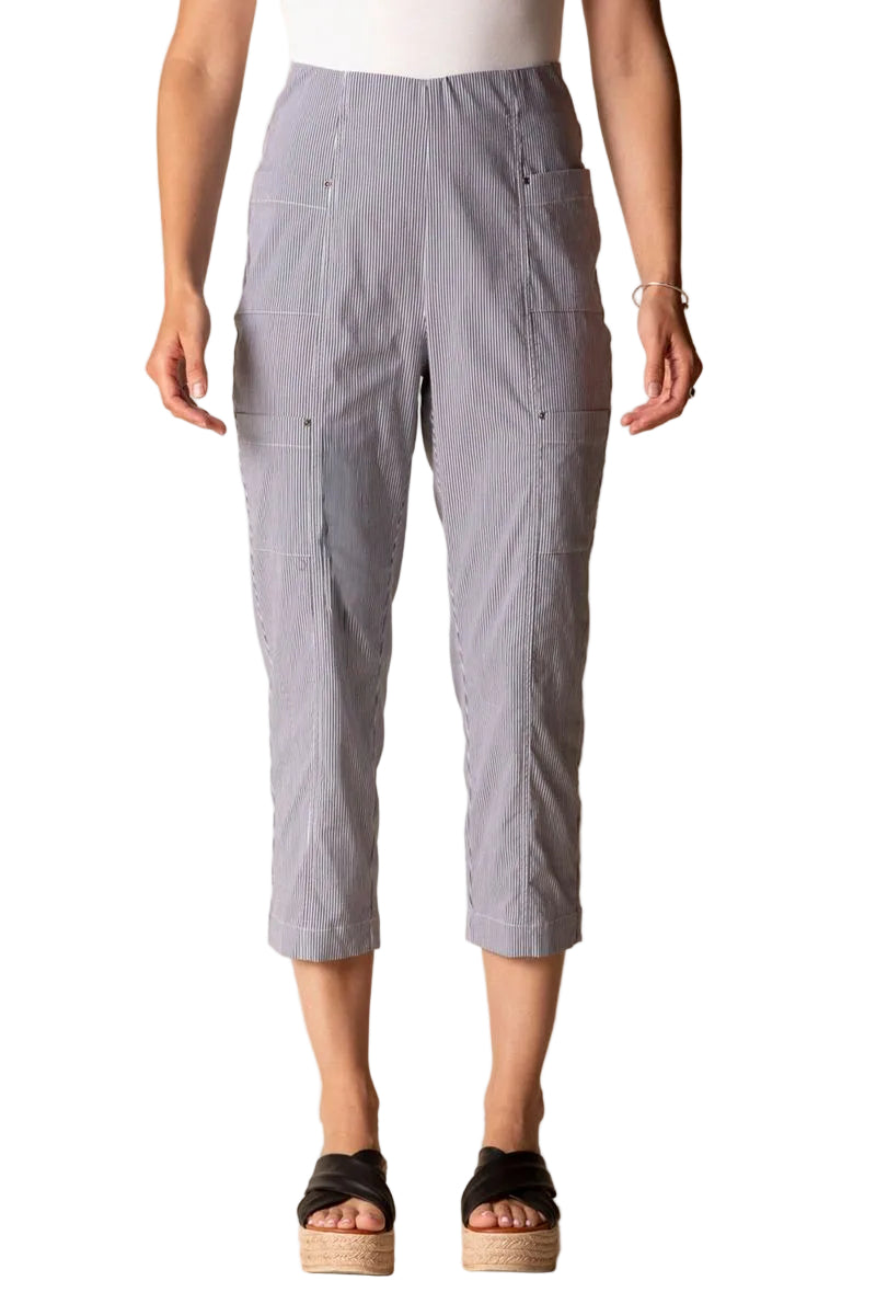 Cool Tech Stripe Seaside Capri - 18365