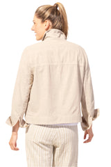 Vista Washed Cotton Beach Jacket - 43346