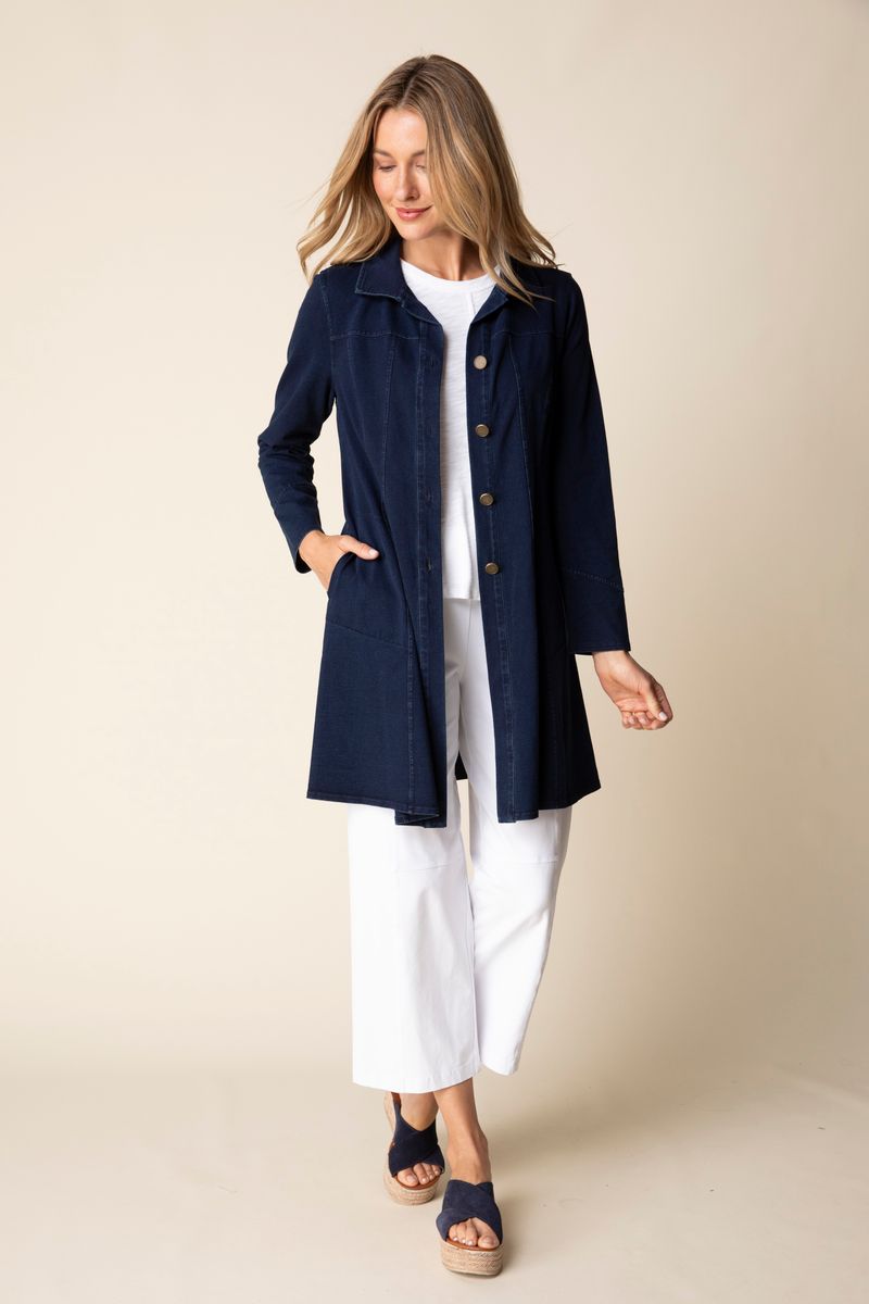Stonewash Cotton Knits London Jacket - 31523