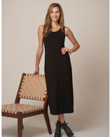 Sleeveless Midi Dress in Black - 55985-BK