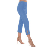 "Sidney" Pull-On Capri in Vintage Denim  - SID-VGE