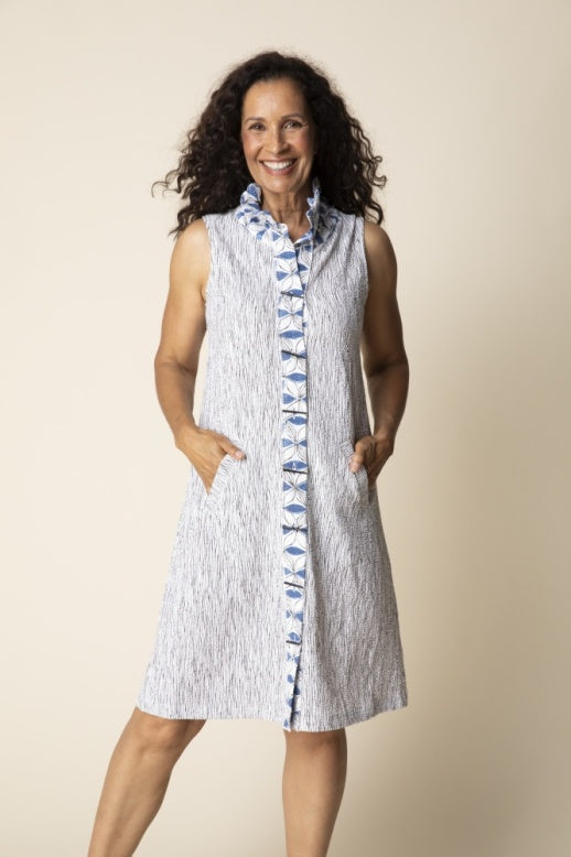 Habitat Crinkle Crepe Floral Mix Maia Dress - 21686