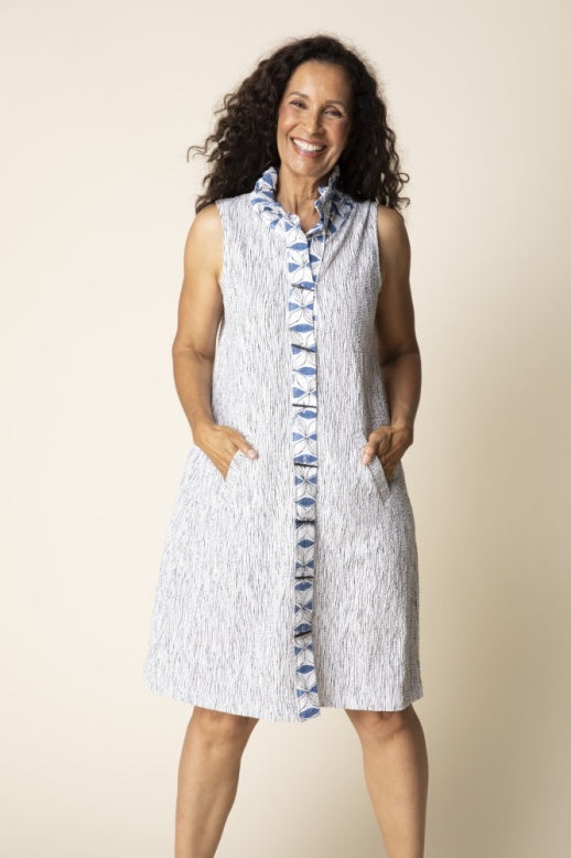 Habitat Crinkle Crepe Floral Mix Maia Dress - 21686