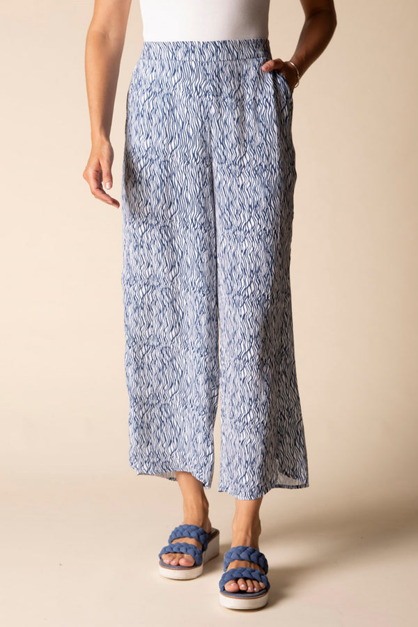 Viscose Rayon Crepe Bali Overlay Pant - 39265