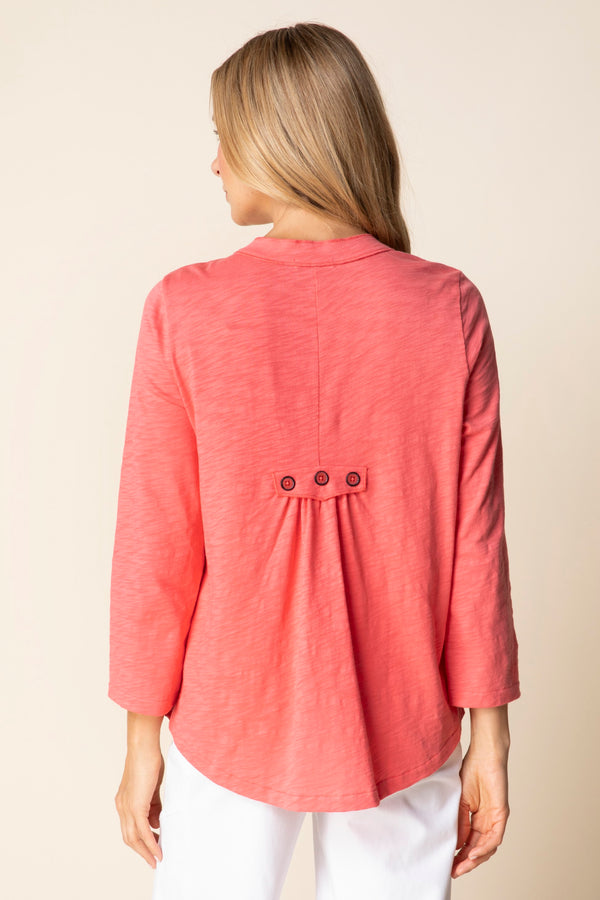 Cotton Pebble Pleat Back Jacket - 27558