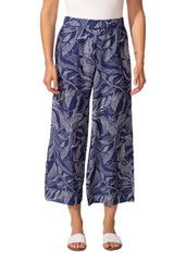 Rayon Leaves Resort Flood Pant - 65642