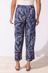 Rayon Leaves Resort Flood Pant - 65642
