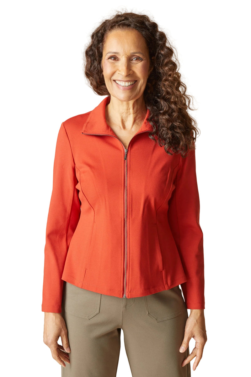 Luxe Ponte Solid Madison Jacket - 10617
