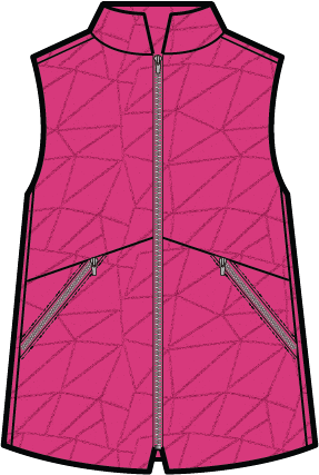 Lightweight Quilted City Vest - 230634