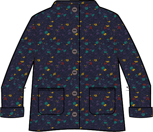 Funnel Neck Cardi - 89055 - Size L