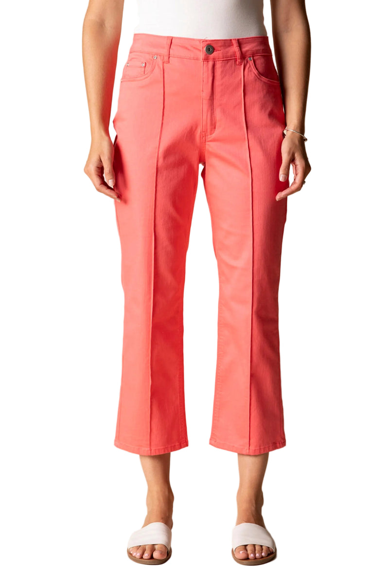 Seamed City Crop Jean - 11471