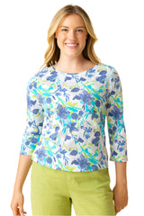 Spring Floral Everyday Tee - 17310
