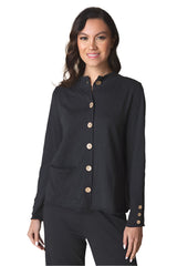 Rolled Neck Cardigan - 27546