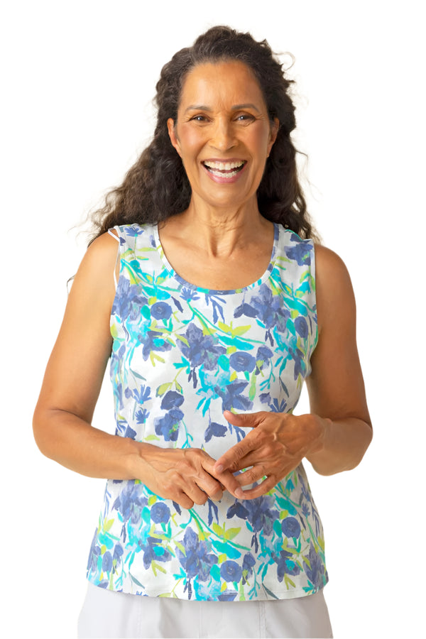 Spring Floral Layering Tank - 17317