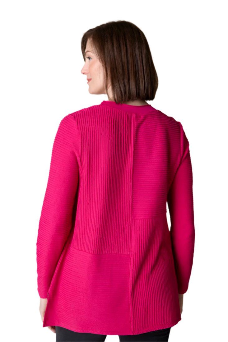 Habitat Ripple Effect Ribbed Seamed Pocket Tunic - 16011