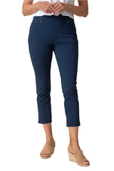 Stonewash Capri Knit Jean - 31569