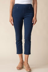 Stonewash Capri Knit Jean - 31569