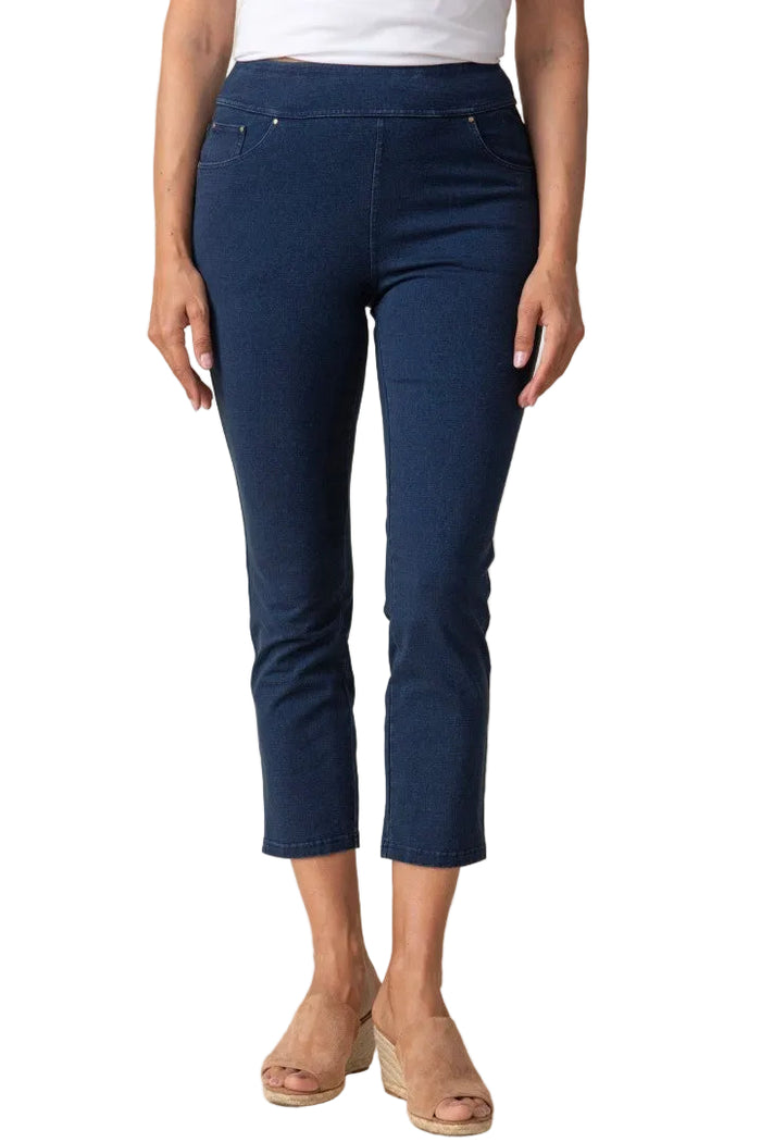 Stonewash Capri Knit Jean - 31569 – Shop My Fair Lady