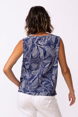 Regetta Rayon Leaves Resort Tank - 35610