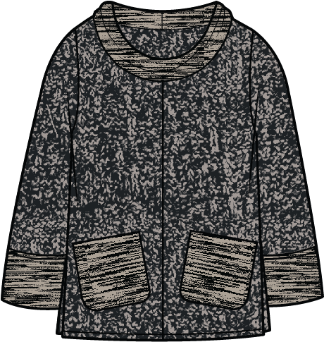 Relaxed Cowl Tunic - 82013