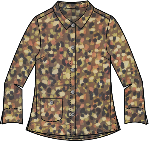 Destination Unknown Dot Jill Shirt - 34390