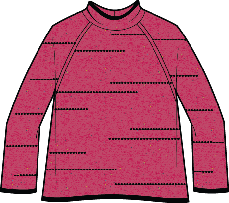 Harvest Tweed Funnel Neck Pullover - 89201
