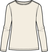 Layering Crew Neck Tee - 320362