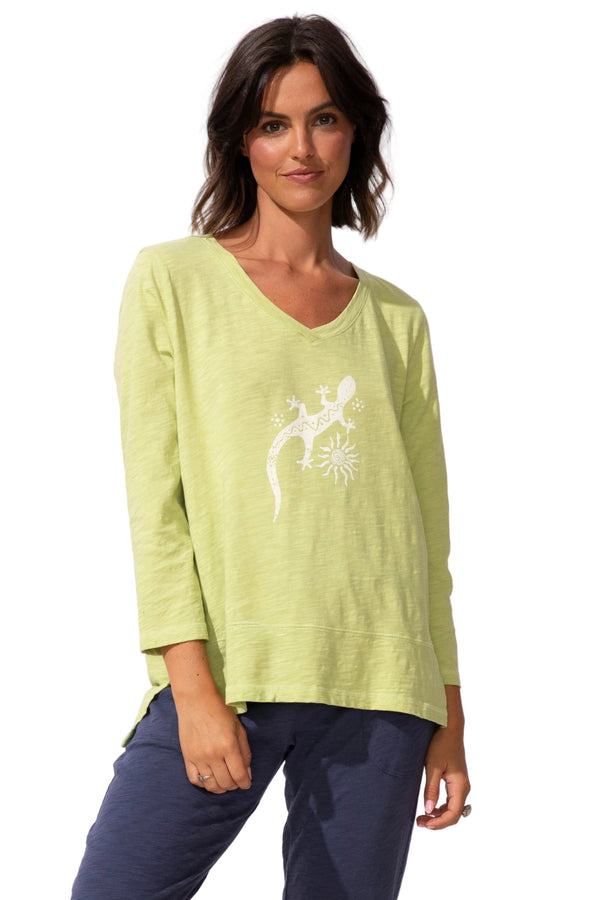 Destination Gecko Easy V Tee - 52541