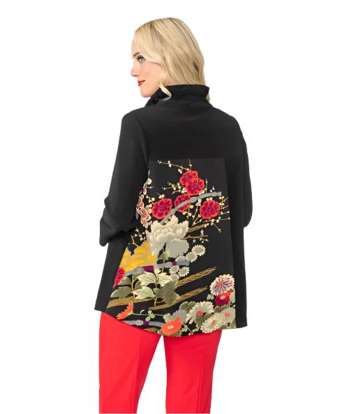 IC Collection Asian Garden Jacket - 6909J