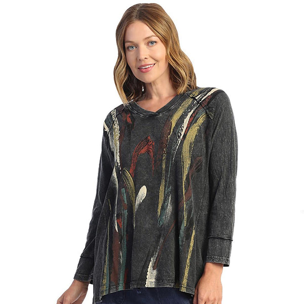 Jess & Jane "Marigold" Mineral Washed Top - M75-1621 - Size 2X