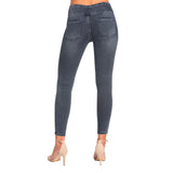 "Jane" Power Stretch Skinny Jean in Blue Denim - JANE-BD