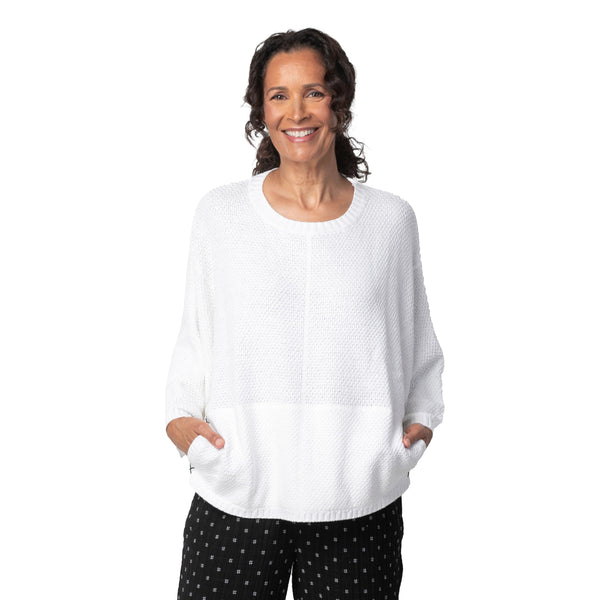 Habitat Relaxed Fit Pullover  in White - 81230-WHT