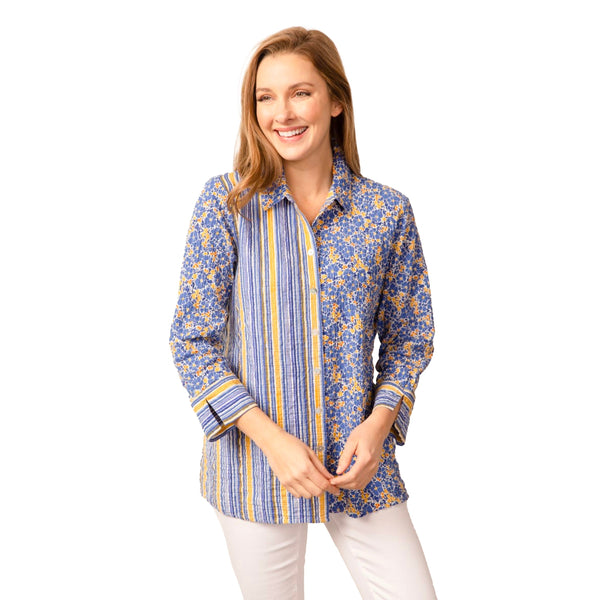 Habitat "Stir it Up" Shaped Shirt in Denim - 48121 - Size S Only!