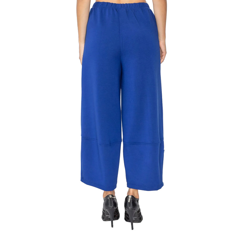 IC Collection French Terry Pull-On Balloon Pant in Blue - 5551P-BLU - Size S Only